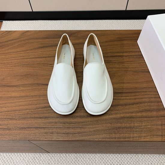 Gucci Vintage Soft Leather Loafers with Non-slip Sole