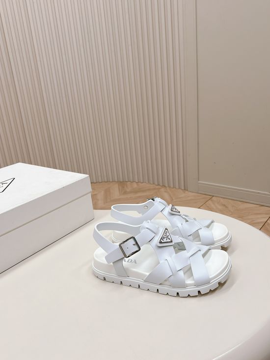 Prada Fashionable Non-slip Sandals Comfortable Stylish For Daily Wear