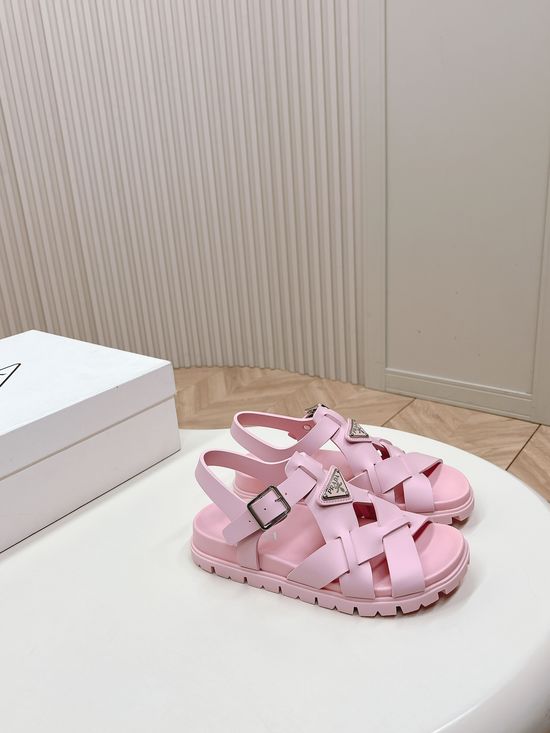 Prada Fashionable Non-slip Sandals Comfortable Stylish For Daily Wear