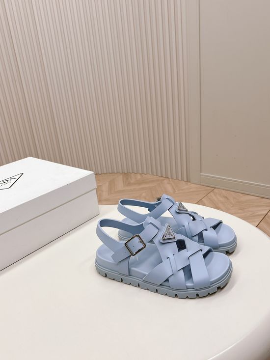 Prada Fashionable Non-slip Sandals Comfortable Stylish For Daily Wear