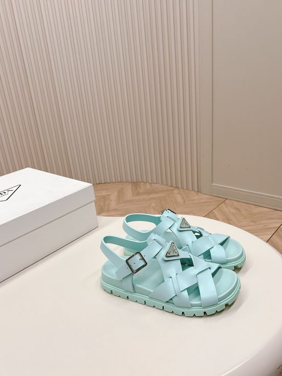 Prada Fashionable Non-slip Sandals Comfortable Stylish For Daily Wear