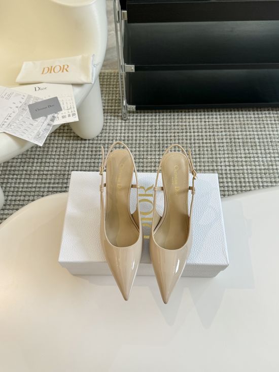 Jimmy Choo Adjustable Strap Patent Leather High Heel Sandals
