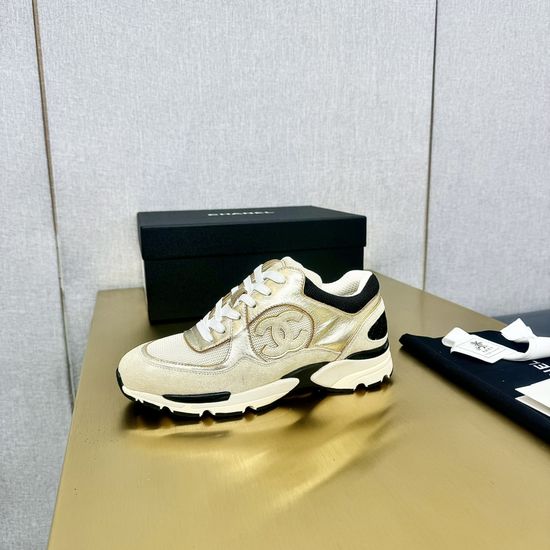 Chanel Genuine Leather Fashion Casual Sports Sneakers