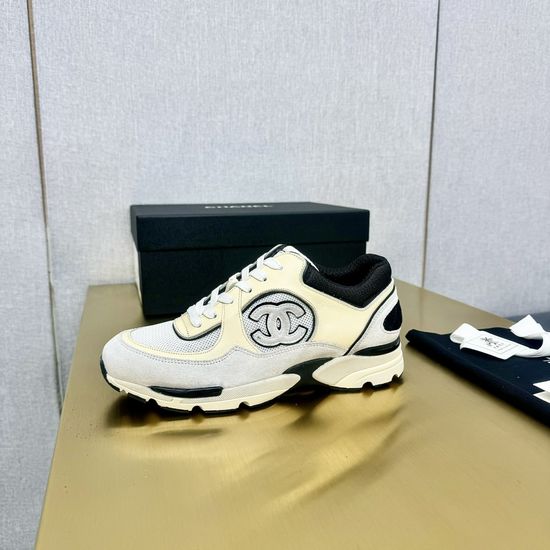 Chanel Genuine Leather Fashion Casual Sports Sneakers