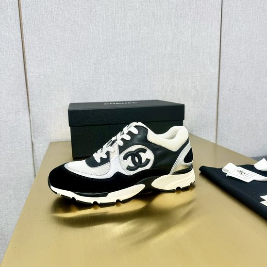 Chanel Genuine Leather Fashion Casual Sports Sneakers