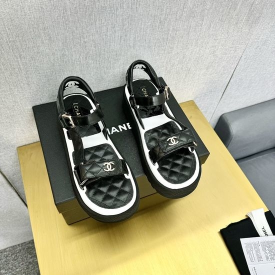Chanel Comfortable Fashionable Non-slip Platform Sandals