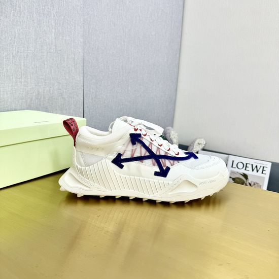 Fendi Breathable Mesh Sneakers Genuine Leather Stitching Non-slip Sole