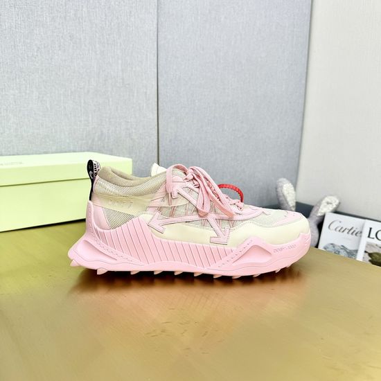 Fendi Breathable Mesh Sneakers Genuine Leather Stitching Non-slip Sole