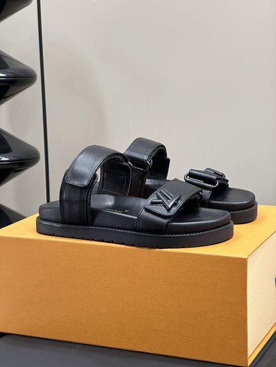 Louis Vuitton Classic Comfortable Casual Daily Slip On Slippers