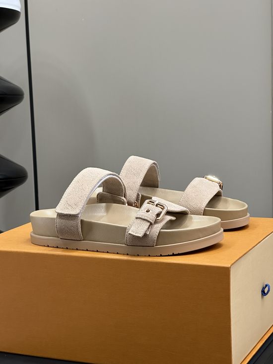 Louis Vuitton Classic Comfortable Casual Daily Slip On Slippers