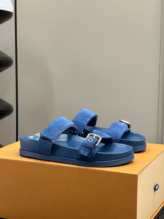 Louis Vuitton Classic Comfortable Casual Daily Slip On Slippers