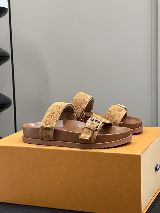 Louis Vuitton Classic Comfortable Casual Daily Slip On Slippers