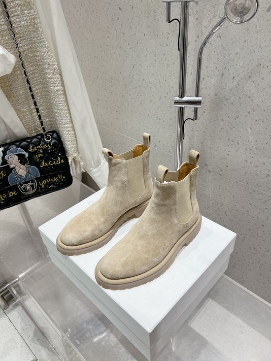 Fendi Vintage Western Style Cool Streetwear Ankle Boots