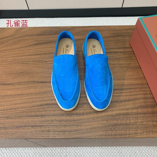 Loro Piana Smooth Leather Loafers Soft Lining Durable Outsole