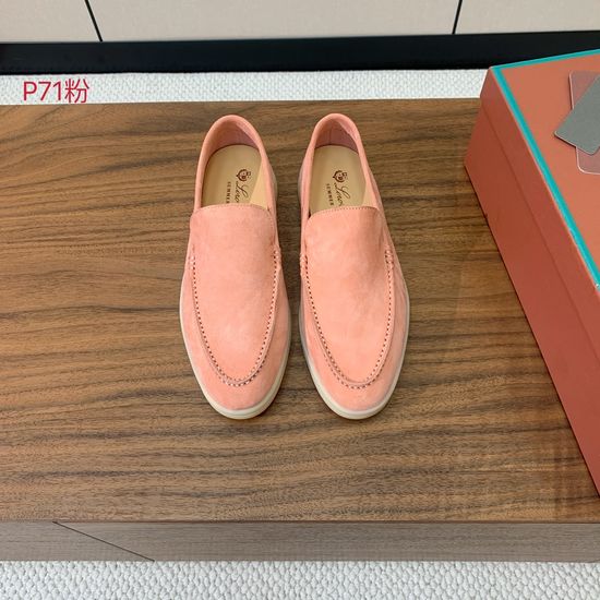 Loro Piana Smooth Leather Loafers Soft Lining Durable Outsole
