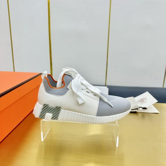 Hermes Classic Color Block Casual Comfortable Walking Shoes