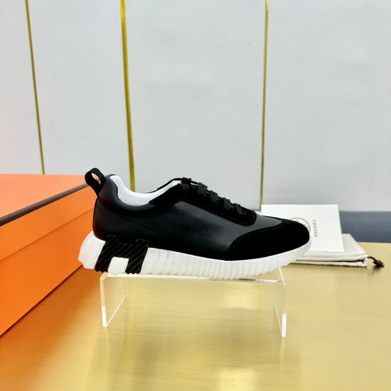 Hermes Premium Color Block Casual Athletic Sneakers