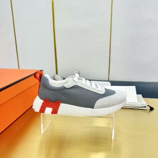 Hermes Classic Color Block Casual Comfortable Walking Shoes