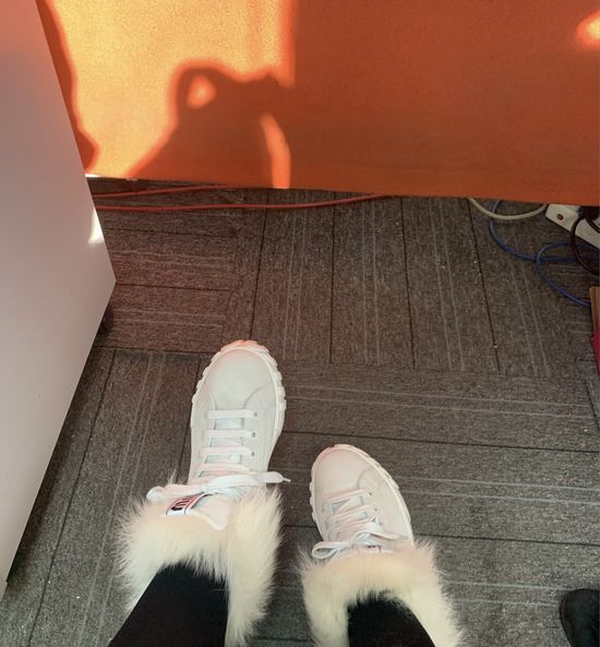 Miu Miu Cozy Faux Fur Lined Casual Ankle Boots