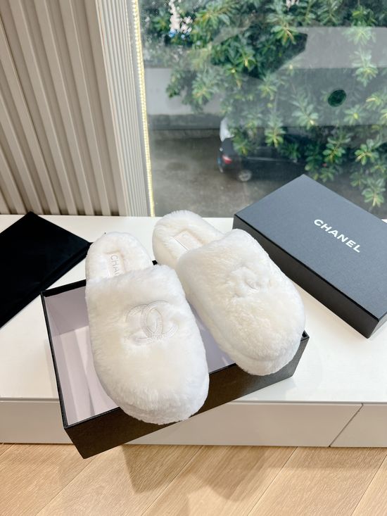 Chanel Elegant Bow Decor Comfort Open-toe Sandals
