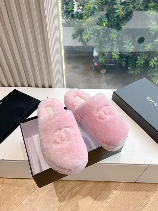 Chanel Elegant Bow Decor Comfort Open-toe Sandals