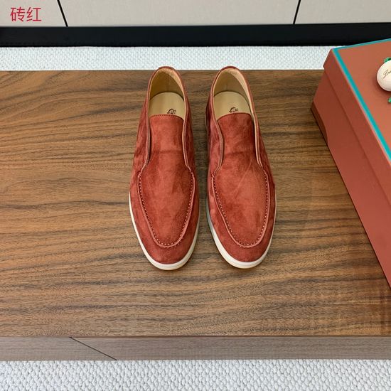 Loro Piana High Top Soft Suede Casual Loafer Footwear