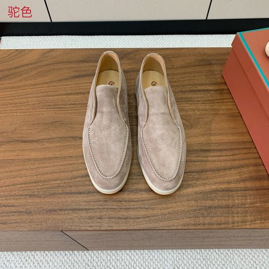 Loro Piana High Top Soft Suede Casual Loafer Footwear