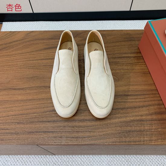 Loro Piana High Top Soft Suede Casual Loafer Footwear