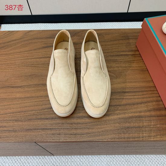Loro Piana High Top Soft Suede Casual Loafer Footwear
