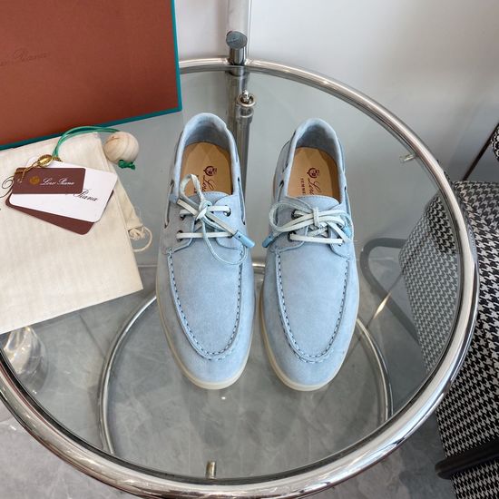 Loro Piana Classic Lace-up Loafers Premium Casual Comfort Footwear
