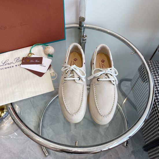 Loro Piana Classic Lace-up Loafers Premium Casual Comfort Footwear