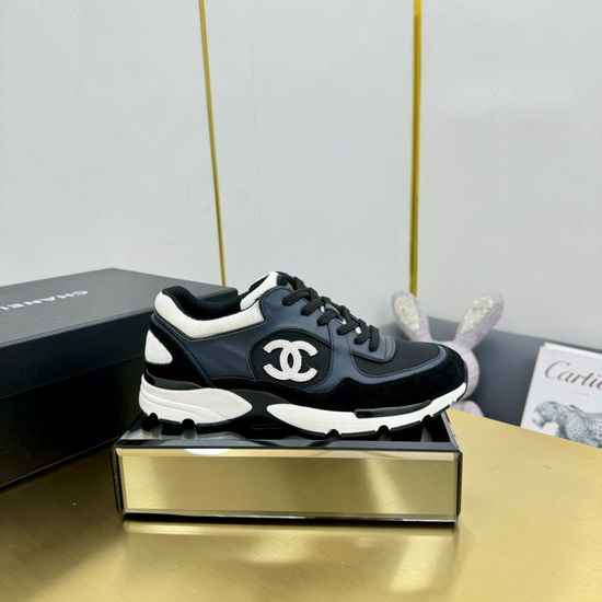 Chanel Genuine Leather Fashion Casual Sports Sneakers