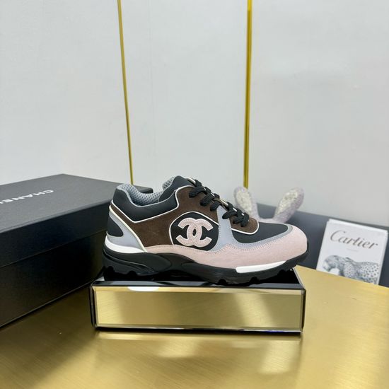 Chanel Genuine Leather Fashion Casual Sports Sneakers