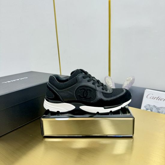 Chanel Genuine Leather Fashion Casual Sports Sneakers