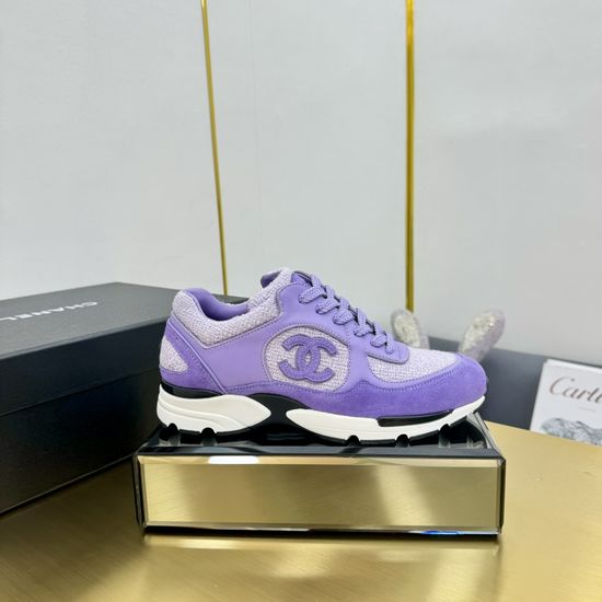 Chanel Genuine Leather Fashion Casual Sports Sneakers