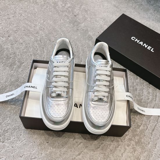 Chanel Suede Casual Sneakers Comfortable Breathable Daily Footwear