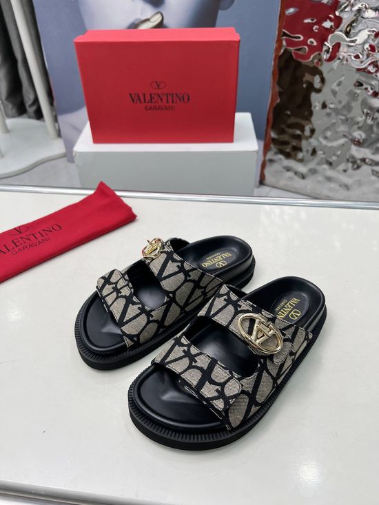 Valentino Classic Italian High-End Custom Leather Shoes