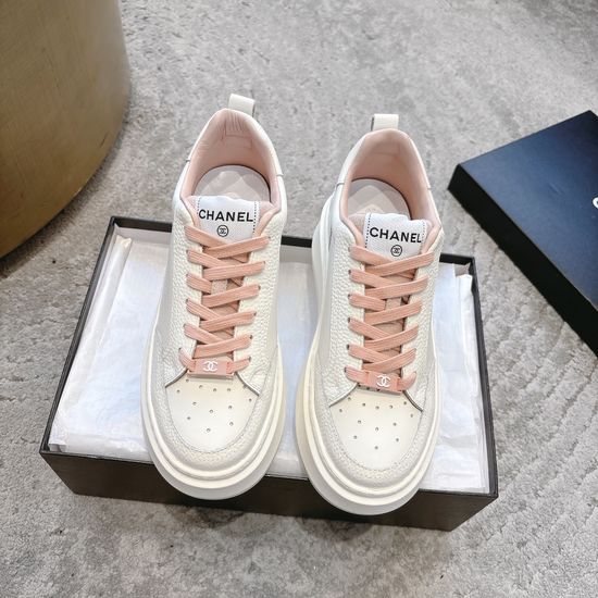 Chanel Two-tone Casual Sneakers Durable Sole Comfortable Daily Shoes