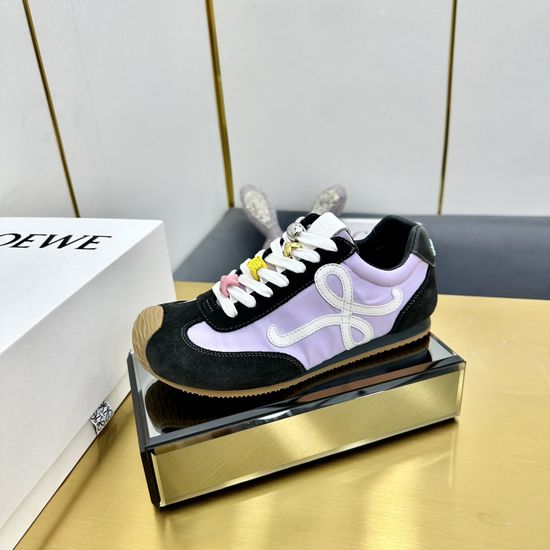 Loewe Retro Style Low Top Casual Training Sneakers