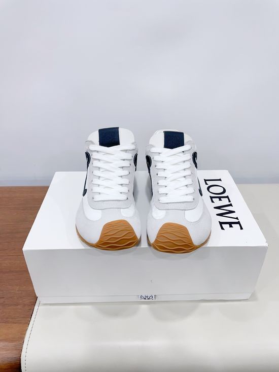 Loewe Minimalist Stitching Casual Sneakers Lightweight Breathable Non-slip Shoes