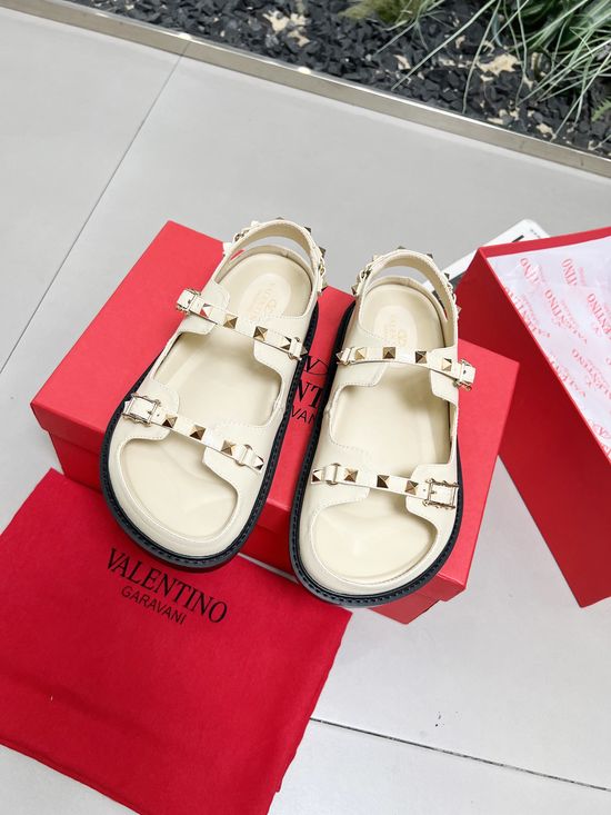 Valentino Timeless Italian Classic Black Leather Shoes