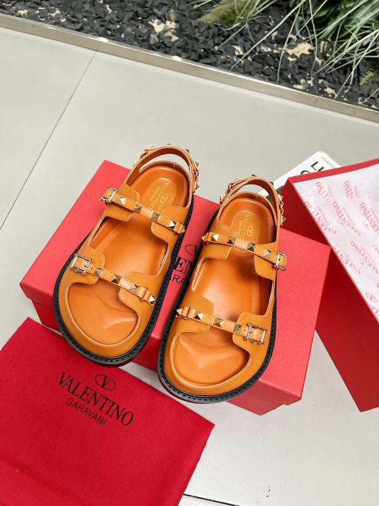 Valentino Timeless Italian Classic Black Leather Shoes