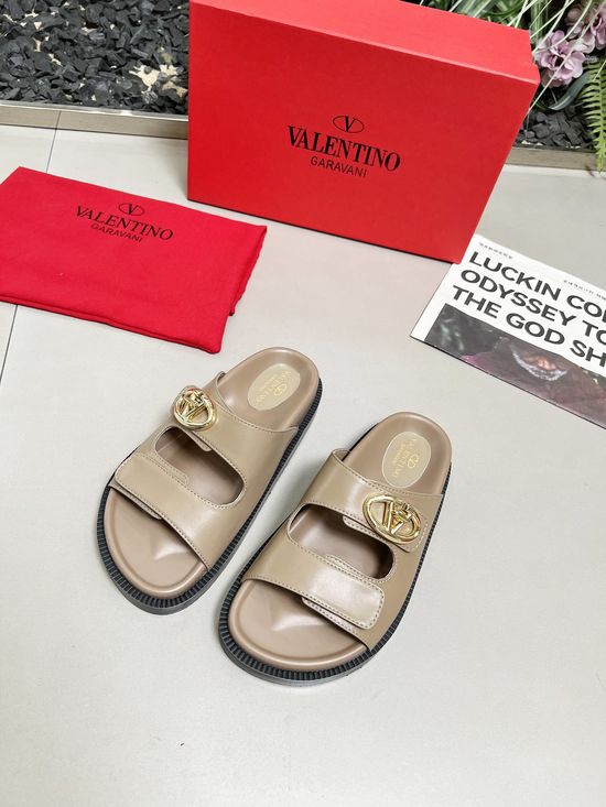 Valentino Timeless Italian Classic Black Leather Shoes
