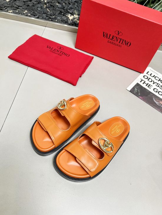 Valentino Timeless Italian Classic Black Leather Shoes