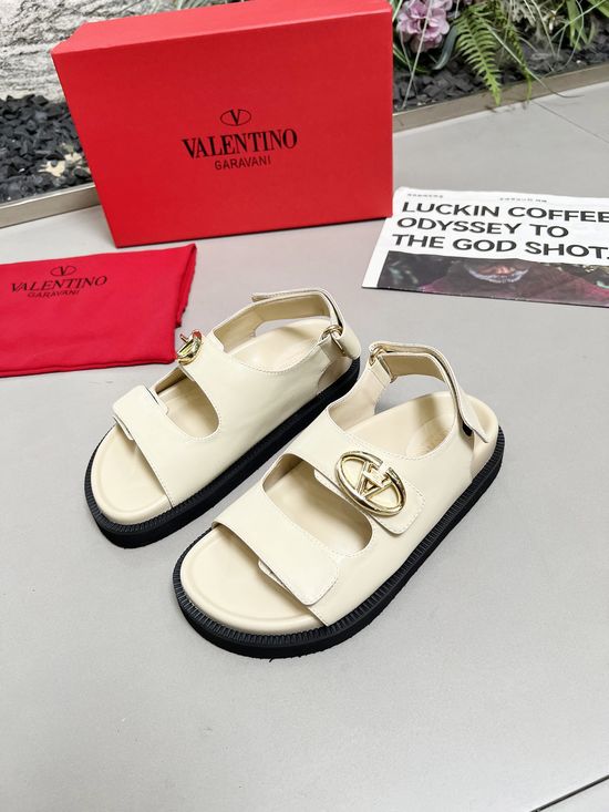 Valentino Timeless Italian Classic Black Leather Shoes