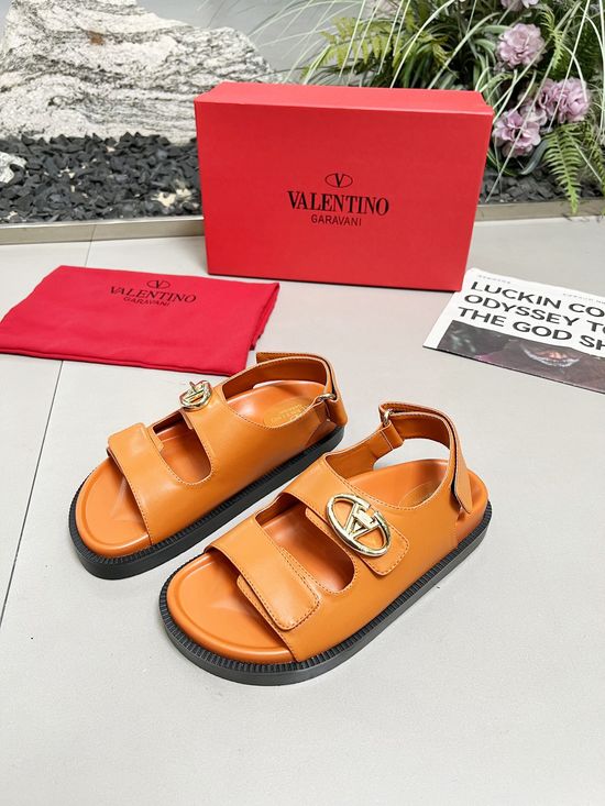 Valentino Timeless Italian Classic Black Leather Shoes