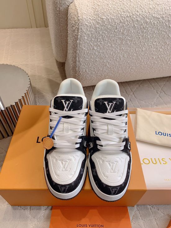 Louis Vuitton Premium Classic Casual Fashion Skate Board Shoes