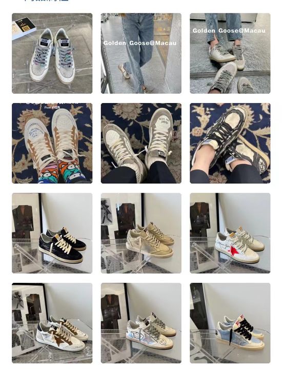 Golden Goose High Quality Casual Sneakers Classic Series Collection