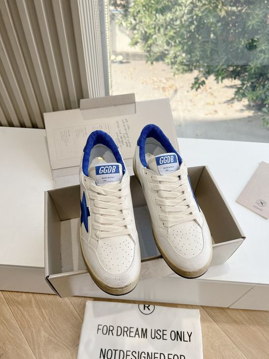 Golden Goose Vintage Distressed Comfortable Casual Walking Sneakers