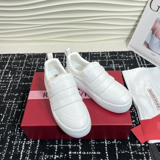 Roger Viver Puffy Thick-soled Casual Sneakers Soft Comfortable Upper